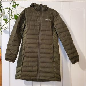 Women's Columbia Lake 22 Down Long Hooded Jacket